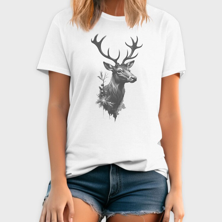 Reindeer Christmas, Tricou Barbati (Unisex)