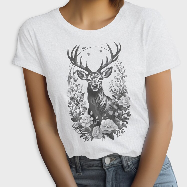 Reindeer Flowers, Tricou Femei
