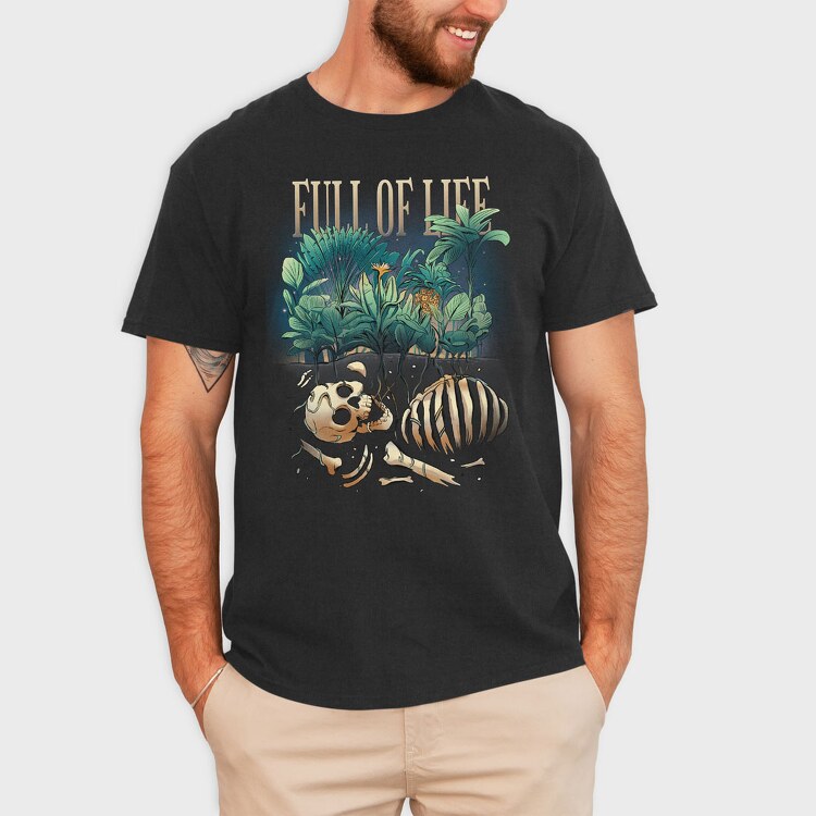 Skeleton Life Plants, Tricou Barbati (Unisex)