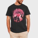 Samurai Horse Landscape, Tricou Barbati (Unisex)