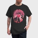 Samurai Horse Landscape, Tricou Barbati (Unisex)
