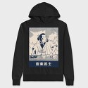 Samurai Dj, Hanorac Oversize Barbati (Unisex)