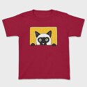 Peeking Cat, Tricou Copii