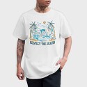 Respect the Ocean, Tricou Barbati (Unisex)