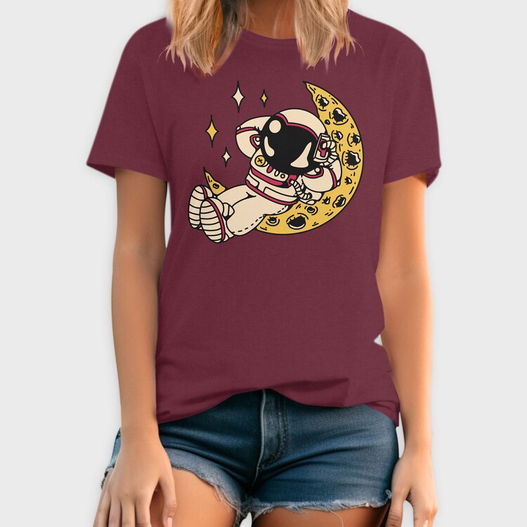 Resting Astronaut, Tricou Barbati (Unisex)