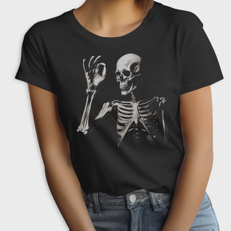 Skeleton Ok, Tricou Femei