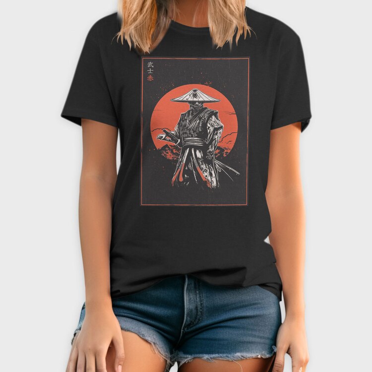 Samurai Red Sun, Tricou Barbati (Unisex)