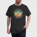 Retro Bass Fishing Quote, Tricou Barbati (Unisex)