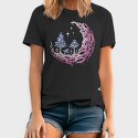 Psychedelic Moon, Tricou Barbati (Unisex)