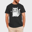 Psycho Cat, Tricou Barbati (Unisex)