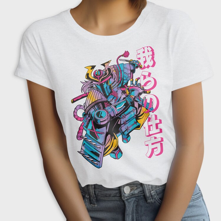 Samurai Sci Fi Warrior, Tricou Femei