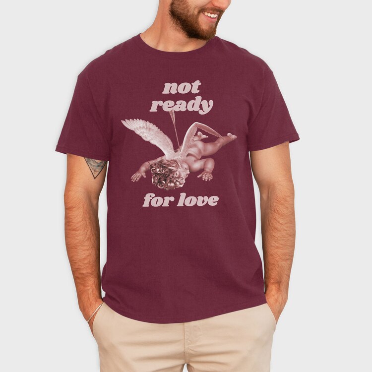 Not Ready for Love, Tricou Barbati (Unisex)