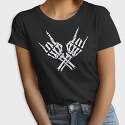Skeleton Rock Horns, Tricou Femei