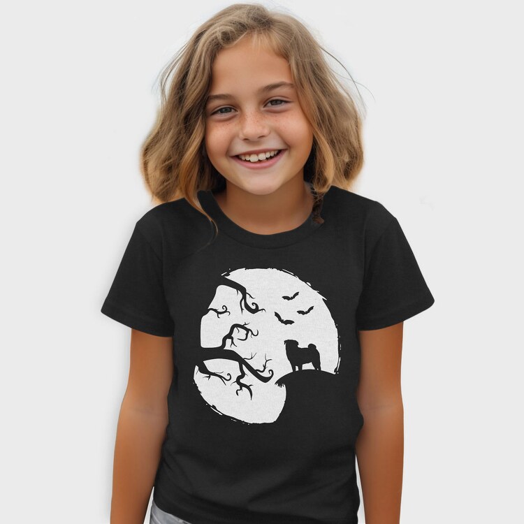 Pug Halloween, Tricou Copii