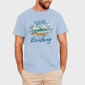 Retro Flower Books, Tricou Barbati (Unisex)
