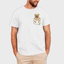 Pug in Pocket, Tricou Barbati (Unisex)
