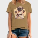 Pug Karate, Tricou Barbati (Unisex)