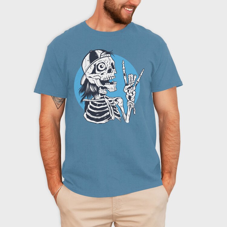 Skeleton Rock, Tricou Barbati (Unisex)