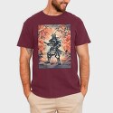 Samurai Traditional Trees, Tricou Barbati (Unisex)
