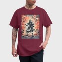 Samurai Traditional Trees, Tricou Barbati (Unisex)