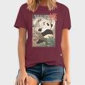 Panda Butterfly Japanese, Tricou Barbati (Unisex)