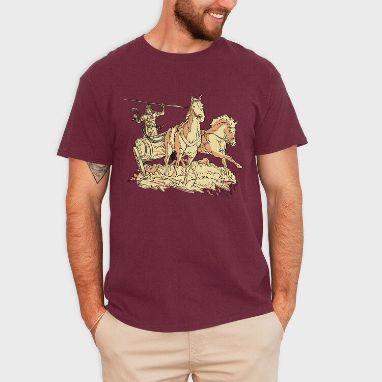 Roman Chariot, Tricou Barbati (Unisex)