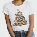Pugs Christmas Tree, Tricou Femei