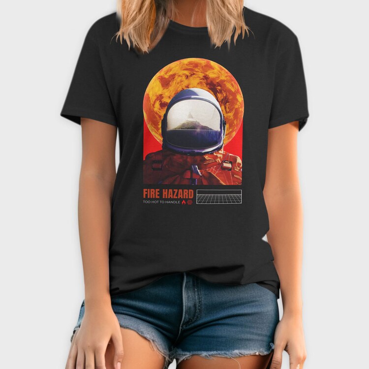 Space Hazard, Tricou Barbati (Unisex)