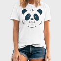 Panda Face, Tricou Barbati (Unisex)