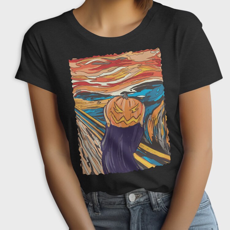 Pumpkin Scream, Tricou Femei