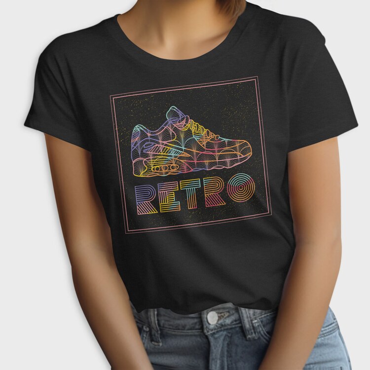 Retro Shoe, Tricou Femei