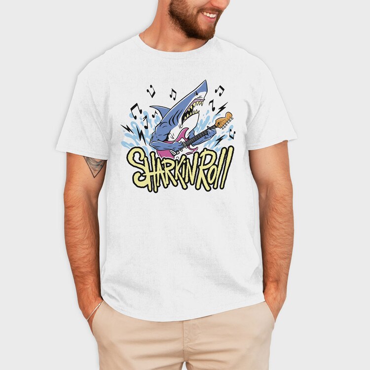 Sharkin Roll, Tricou Barbati (Unisex)