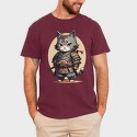 Samuraicat, Tricou Barbati (Unisex)