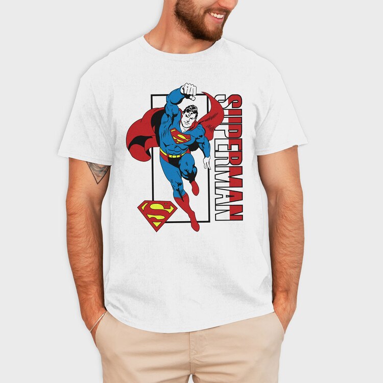 Superman 1, Tricou Barbati (Unisex)