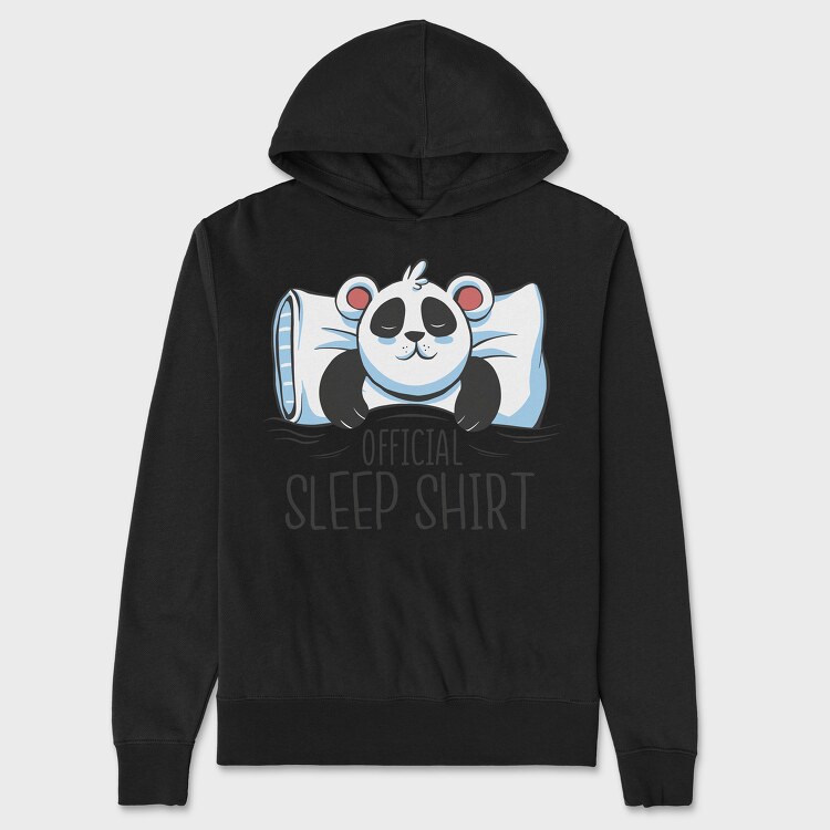 Panda Sleep, Hanorac Oversize Barbati (Unisex)