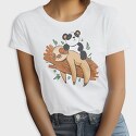 Panda Sloth Lazy, Tricou Femei