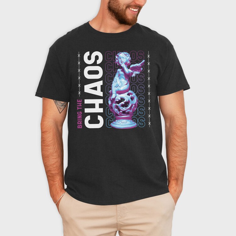 Nach Trap Chaos, Tricou Barbati (Unisex)