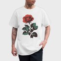 Rose Draw, Tricou Barbati (Unisex)