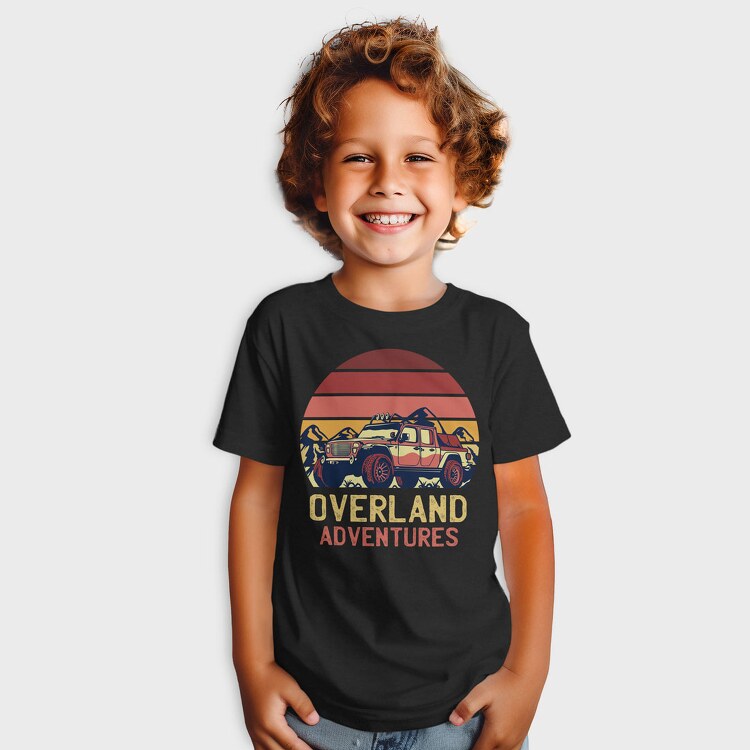 Retro Sunset Overland Adventures, Tricou Copii
