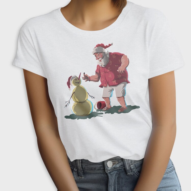Santa Beach, Tricou Femei