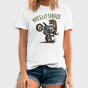 Wheeliesaurus, Tricou Barbati (Unisex)