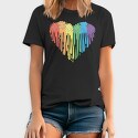 Puzzle Rainbow Paint, Tricou Barbati (Unisex)