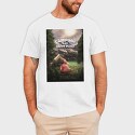 Yoga Camping, Tricou Barbati (Unisex)