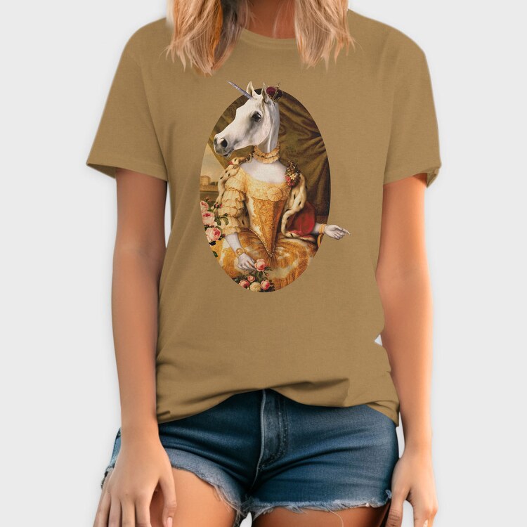 Royal Animals Princess Unicorn, Tricou Barbati (Unisex)