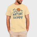 Nature Is My Therapy, Tricou Barbati (Unisex)