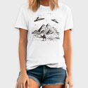 Pyramid Ufo, Tricou Barbati (Unisex)