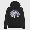 Edelweiss Flower Mountains, Hanorac Oversize Barbati (Unisex)