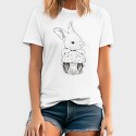 Rabbit and Mushroom, Tricou Barbati (Unisex)