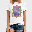 Retro Trippy Landscape, Tricou Barbati (Unisex)