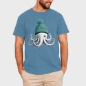 Octopus Winter Hat, Tricou Barbati (Unisex)